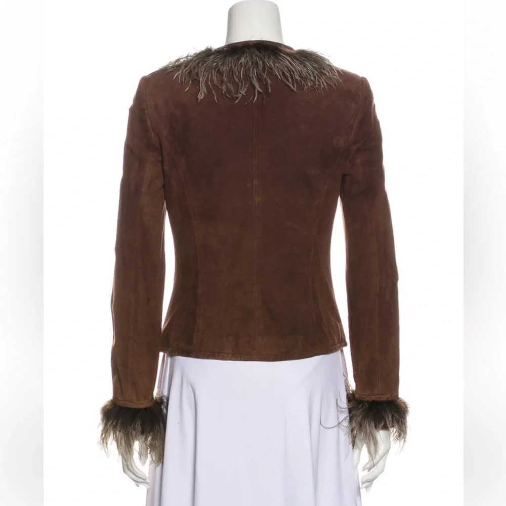 Goat Leather Escada Jacket 34 / 4 - Picture 3 of 5